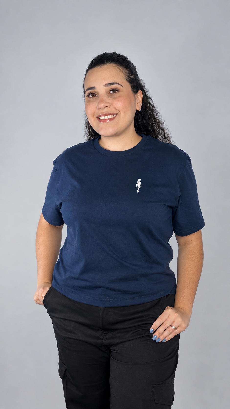 Camiseta Missionária ADM Azul Marinho