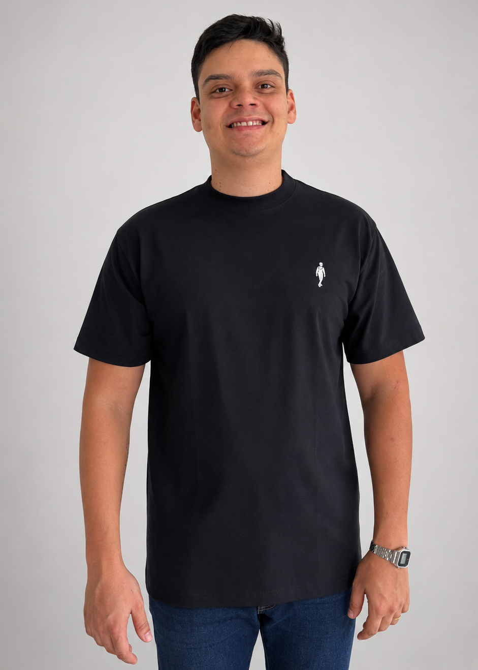 Camisa Oversized ADM Preta Masculina