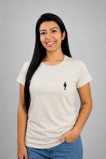 Camiseta Baby Long Off White Feminina