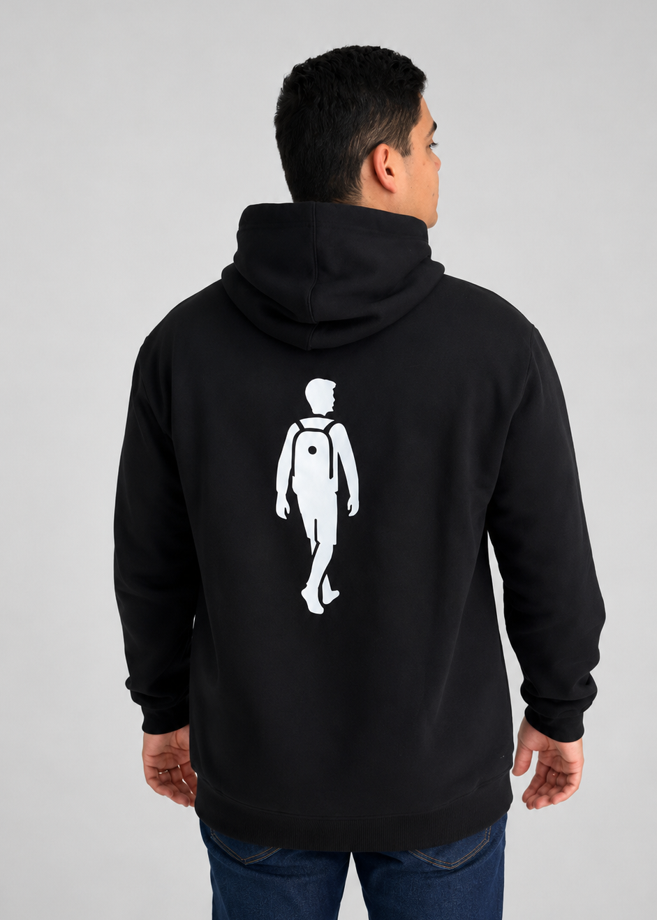 Moletom Canguru ADM Preto Masculino