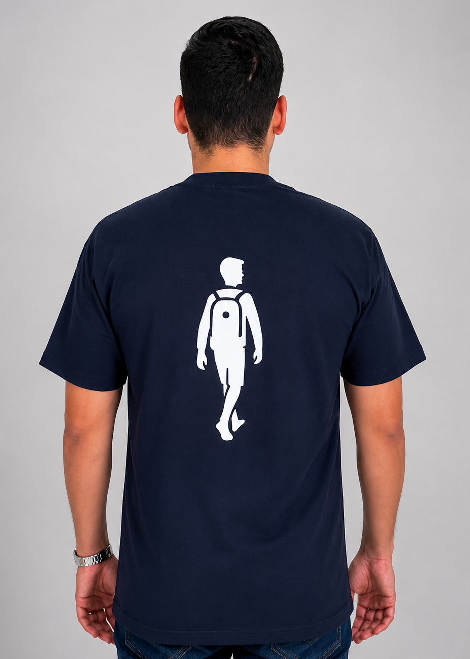 Camisa Oversized ADM Azul Marinho Masculina