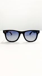 Óculos de Sol Preto Lente Azul MT2819