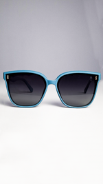 Óculos de Sol Azul Claro Lente Preta RM1015