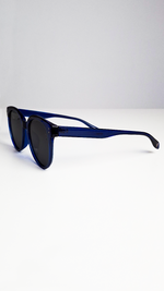 Óculos de Sol Azul Royal Lente Preta RM0116