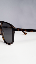 Óculos de Sol Tortoise Lente Cinza IS0608