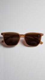 Óculos de Sol Marrom Lente Marrom JR0107