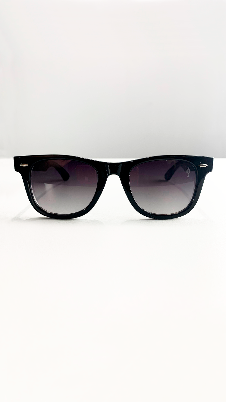 Óculos de Sol Preto Lente Preta LC0923