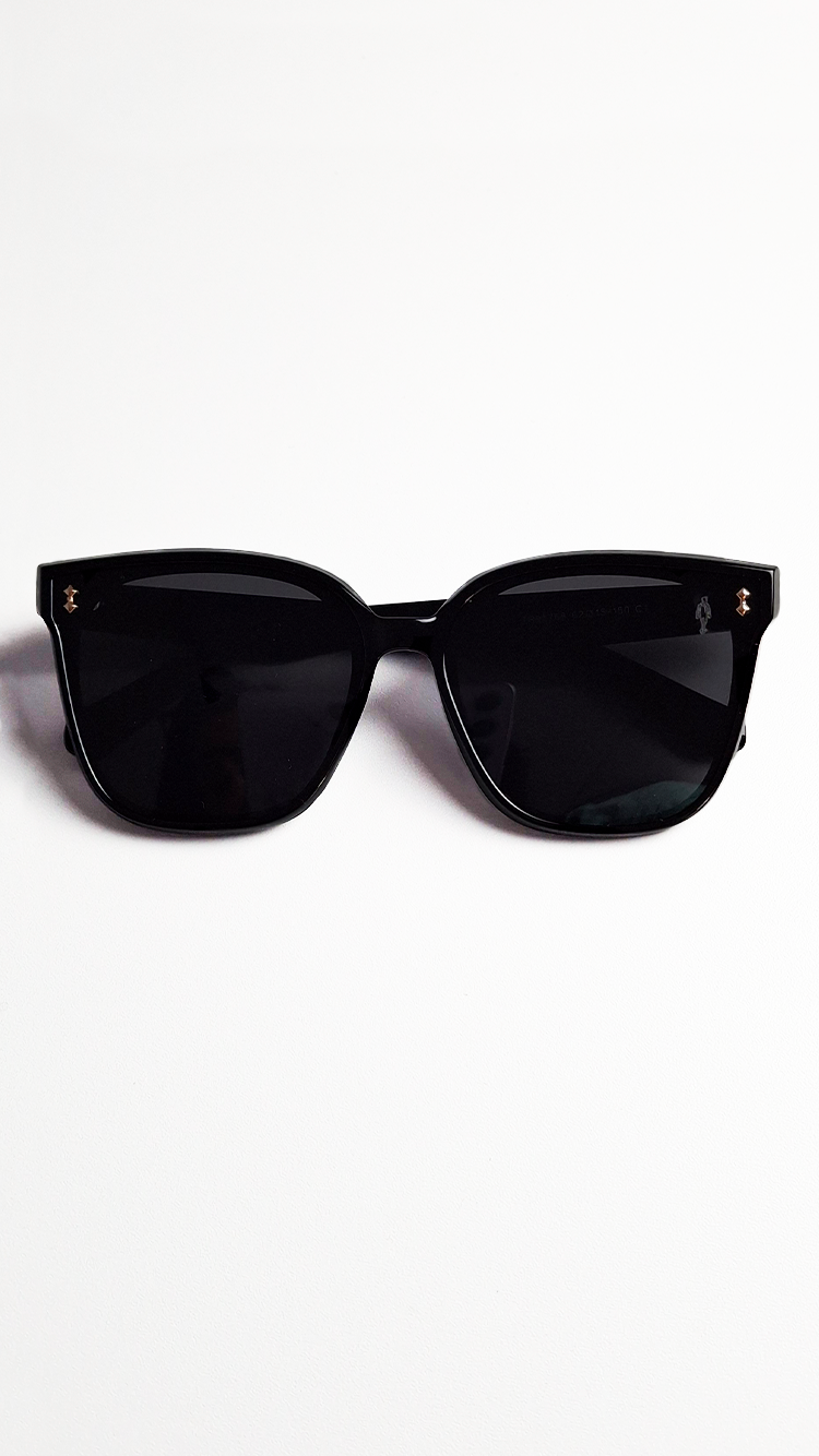 Óculos de Sol Preto Lente Preta RM1015
