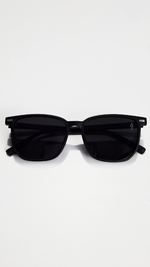 Óculos de Sol Preto Fosco Lente Preta SL9603