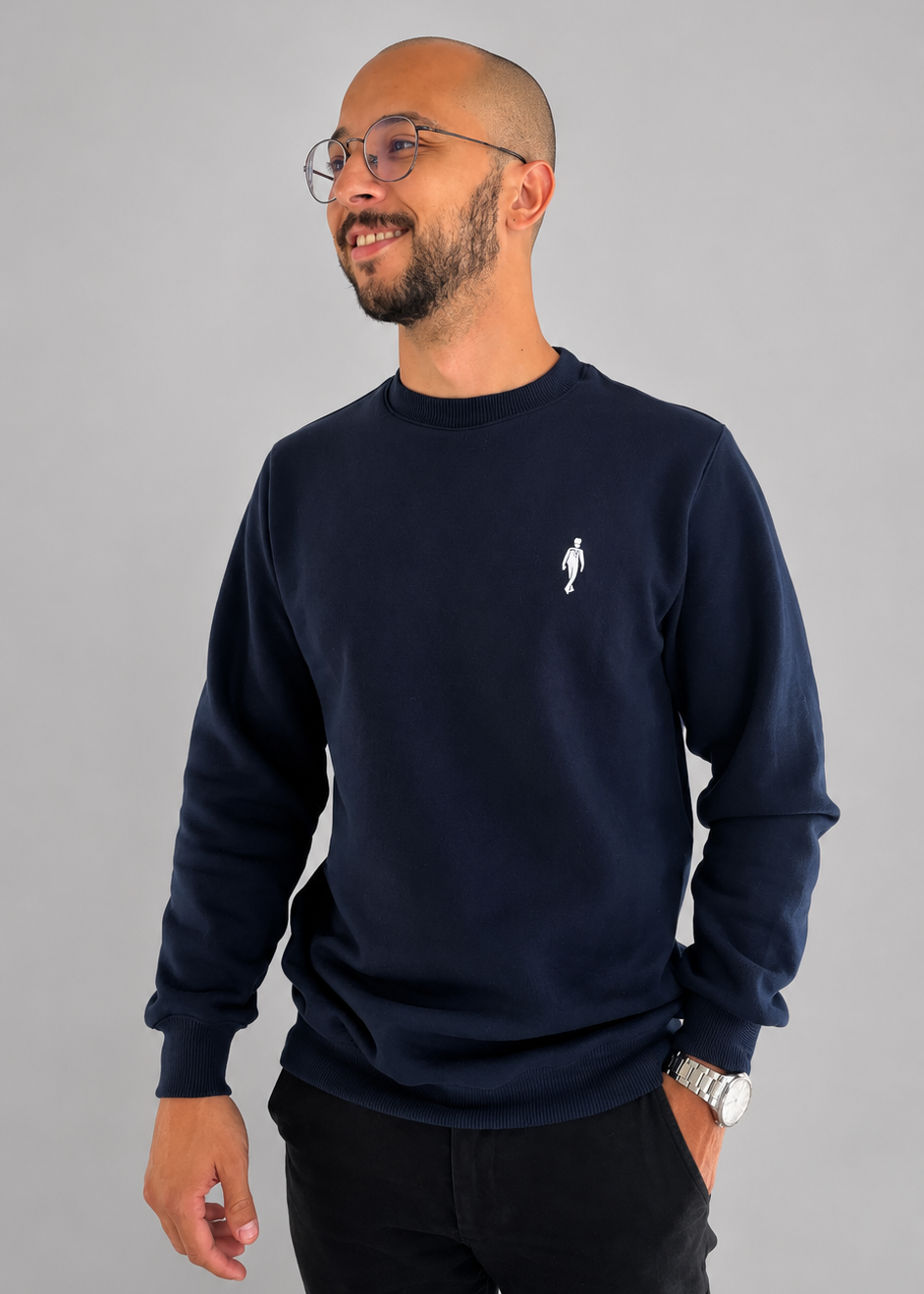 Moletom ADM Azul Marinho Masculino
