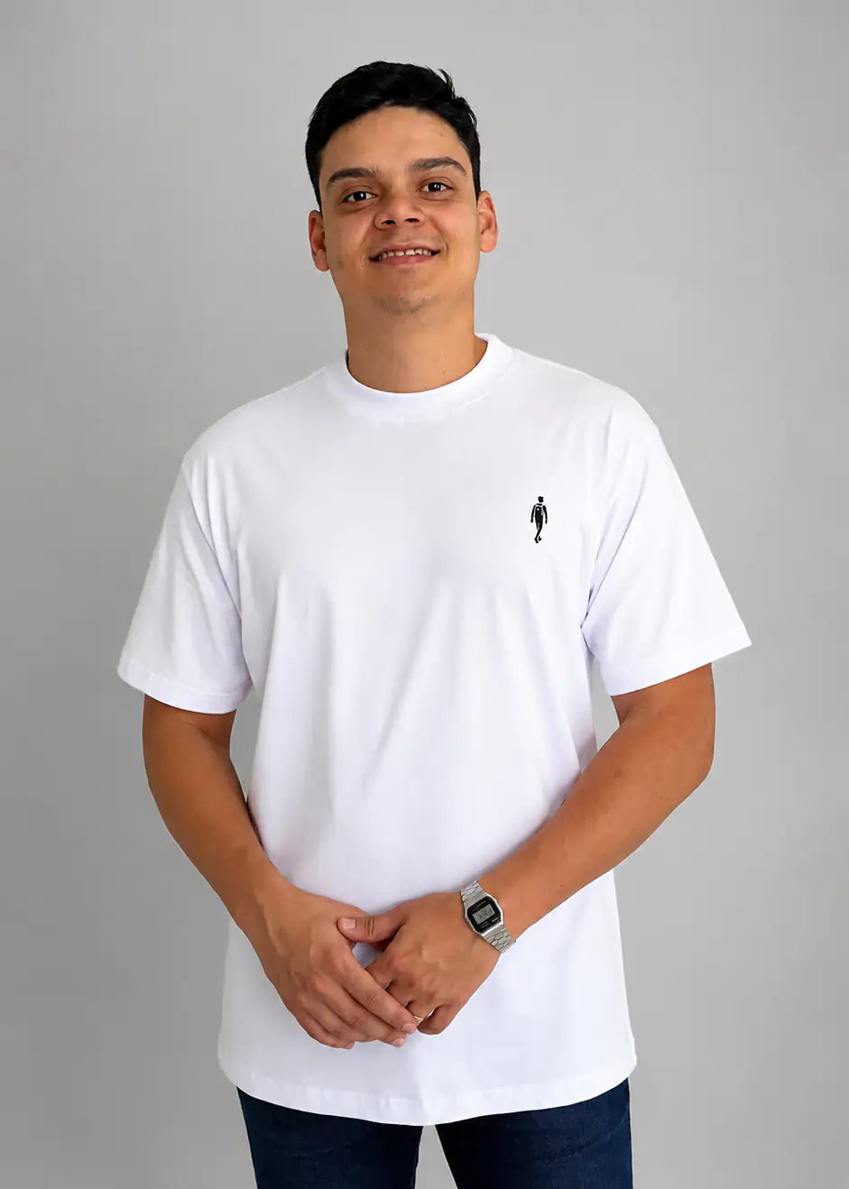 Camisa Oversized ADM Branca Masculina