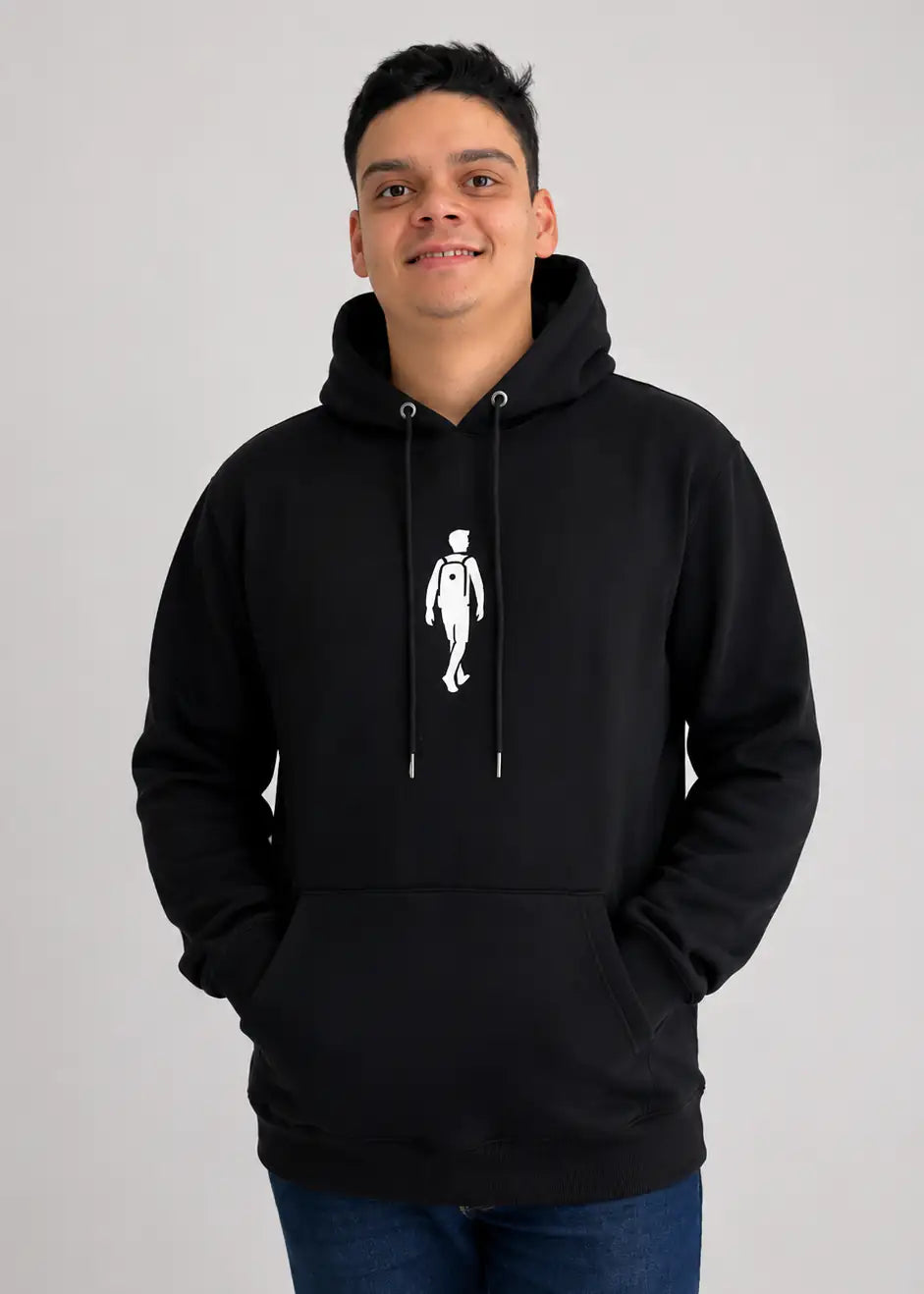 Moletom Canguru ADM Preto Masculino