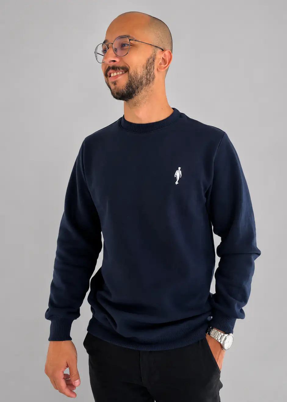 Moletom ADM Azul Marinho Masculino