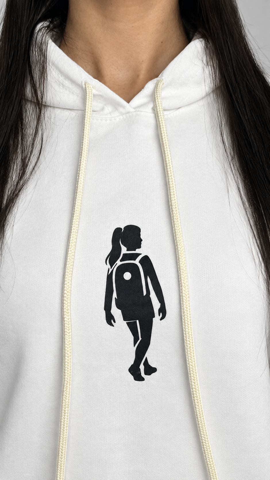 Moletom Canguru Missionária ADM Off White