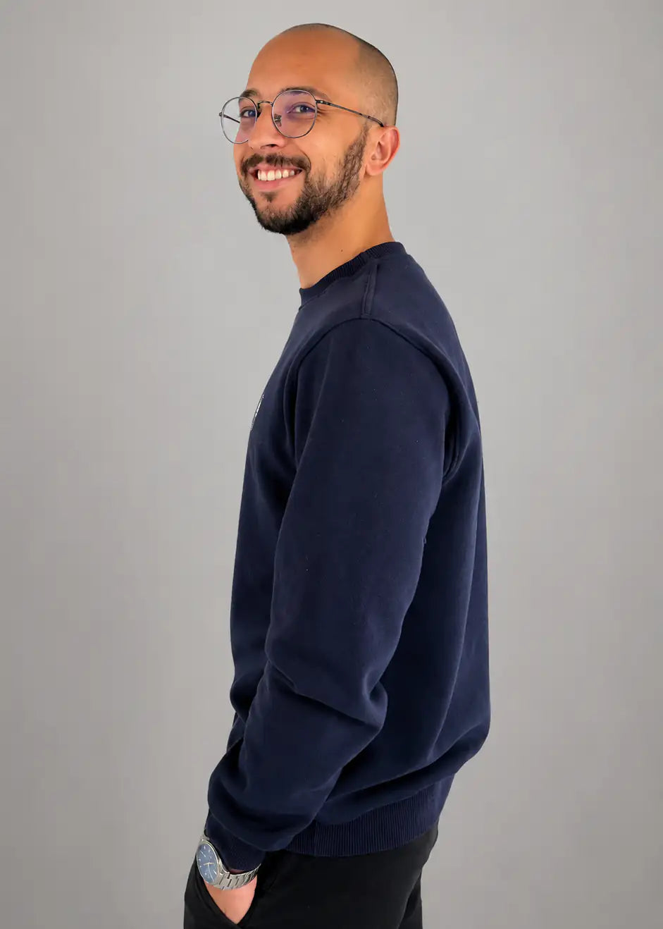 Moletom ADM Azul Marinho Masculino
