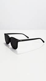 Óculos de Sol Preto Fosco Lente Preta SL9603