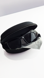 Óculos de Sol Preto Fosco Lente Preta SL9603