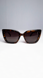 Óculos de Sol Tortoise Lente Degradê Marrom CR1624