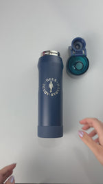 Garrafa Térmica Grip 800mL Azul Marinho